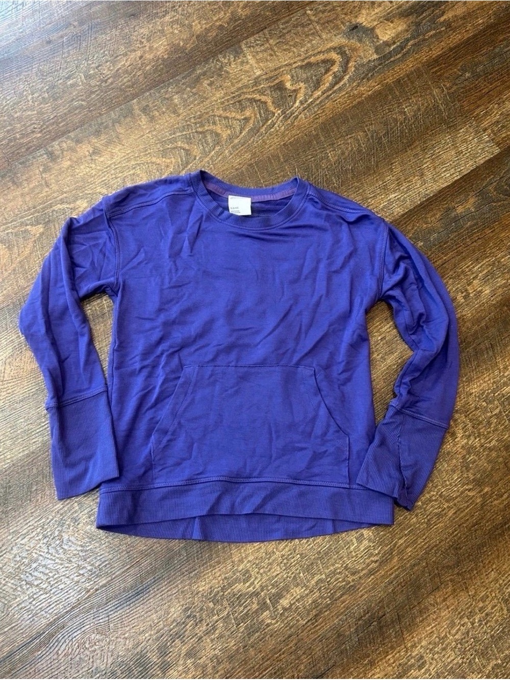 all in motion Purple Kids Pullover Sweatshirt with Kangaroo Pocket
